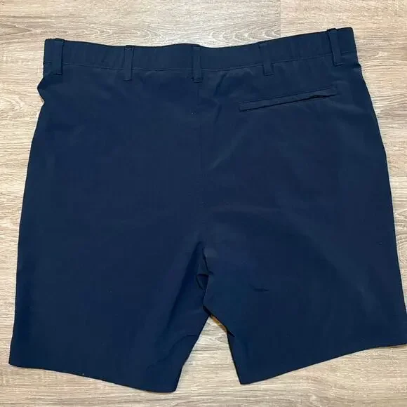 Rorie Whelan Golf Shorts Men Size 40 Navy Blue Stretch Performance - Picture 5 of 8